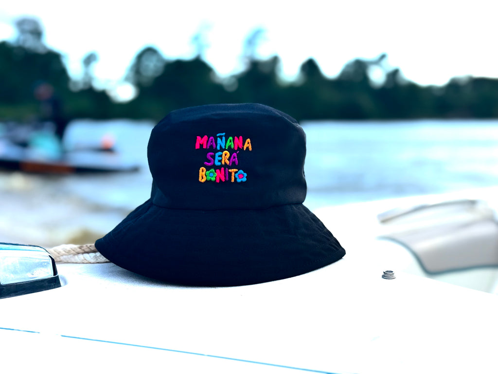 Mañana Será Bonito Embroidered Bucket Hat