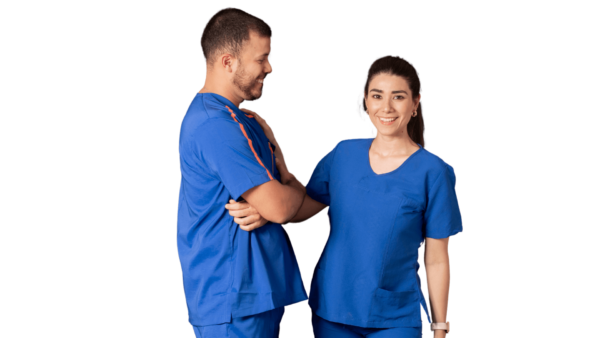 MANS SCRUB TOP (PREMIUM FABRIC) - Image 3